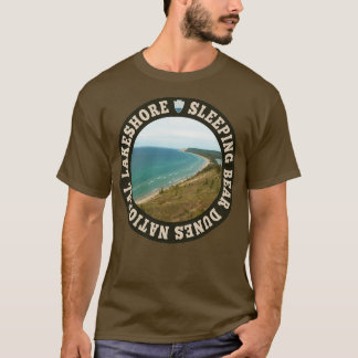 Slaapend Beer Dunes National Lakeshore T-shirt
