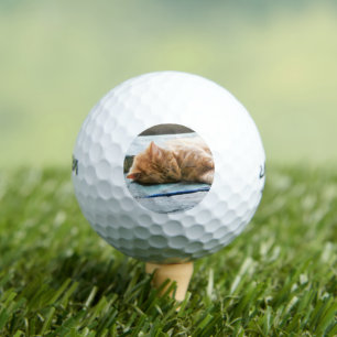 Slaapend gember golfballen