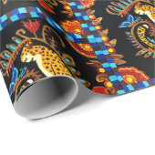 Slaapend Jaguar Wrapping Paper Cadeaupapier (Rol Hoek)
