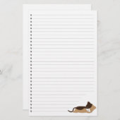 Slaapend Kat Briefpapier (Voorkant / Achterkant)