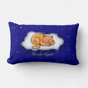 Slaapend Kat Kussen