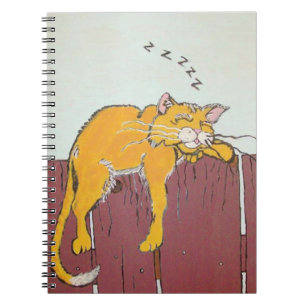 Slaapend Kat Notitieboek