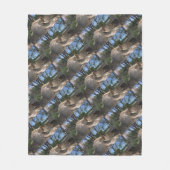 Slaapende Australian Quokka Fleece Deken (Voorkant)