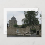 Slaapende Beauty's Castle Briefkaart (Voorkant / Achterkant)