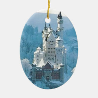 Slaapende Beauty's Castle Keramisch Ornament