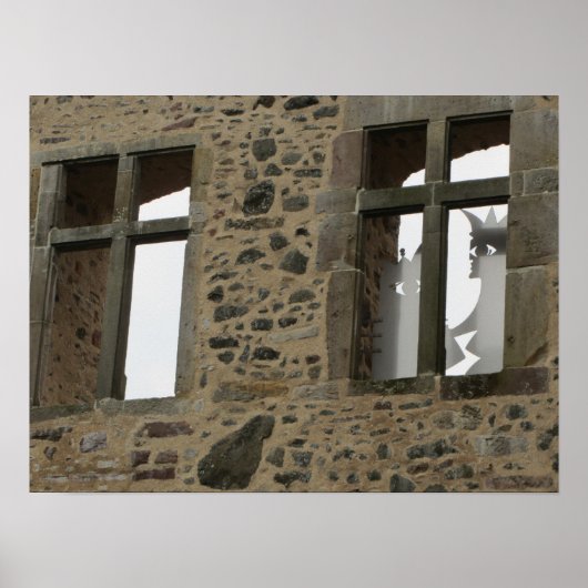 Slaapende Beauty's Castle Poster (Voorkant)