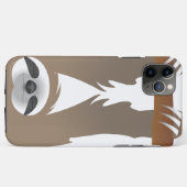 Slaapende bruine gleuf Case-Mate iPhone case (Achterkant (horizontaal))