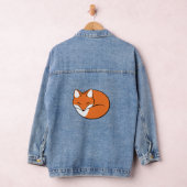 Slaapende Cartoon Fox Denim Jacket (Hangar)