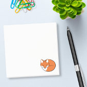 Slaapende Cartoon Fox Post-it® Notes