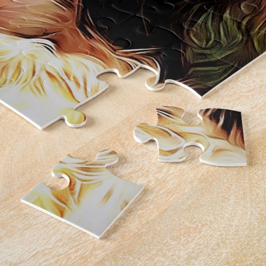 Slaapende Cherub Puzzle, 8 x 10 inch, 110 stuks Legpuzzel (Zijkant)