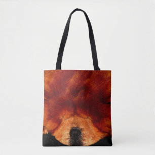 Slaapende Chow Chow bagstcn Draagtas