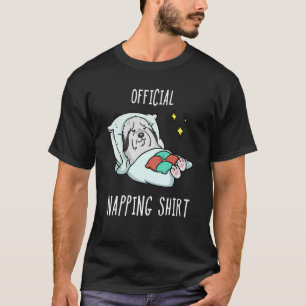 Slaapende oude Engelse Sheepdog Pajamas T-shirt