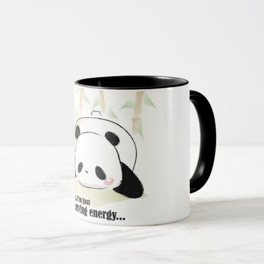 Slaapende Panda-Mok Mok (Voorkant rechts)