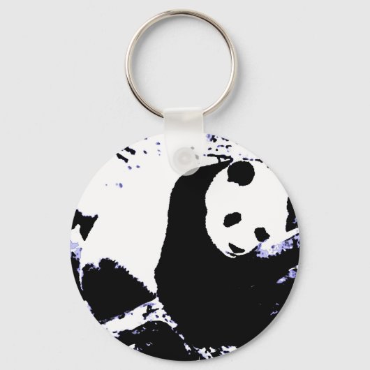 Slaapende Panda Sleutelhanger (Voorkant)