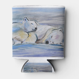 Slaapende poolBeren Blikjeskoeler