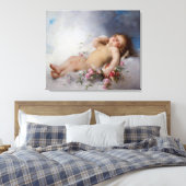 Slaapengel Canvas Afdruk (Insitu (Slaapkamer))