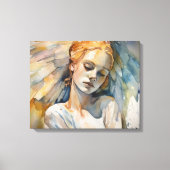 Slaapengel Canvas Afdruk (Voorkant)