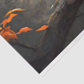 Slaapfee Herfst Kleuren Weefsel Papier (Detail)