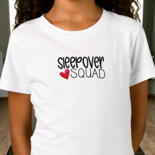 Slaapfeest Team Hart Feestcadeau T-shirt