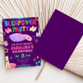 Slaapfeest Uitnodiging