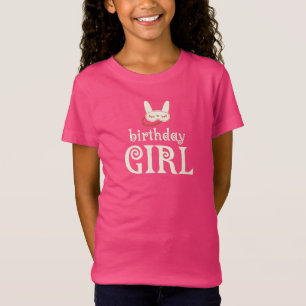slaapfeestje slumberparty verjaardagsmeisje tiener t-shirt