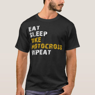 slaapfietsmotocross t-shirt