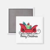 Slaapgoed voor kerst magneet (Voorkant / Achterkant)