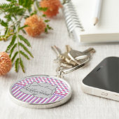 Slaapgrijze kat sleutelhanger (Zijkant)