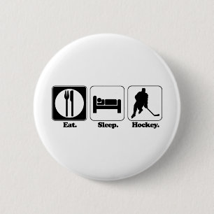 slaaphockey ronde button 5,7 cm