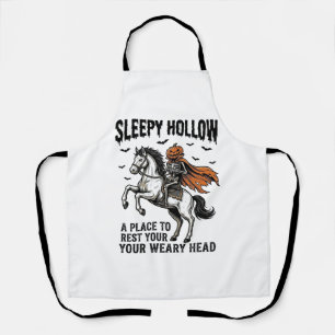 Slaapholle Reiters Zonder Hoofd Vintage Halloween Schort