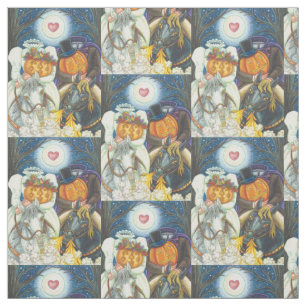 SLAAPHOLLOW WEDDING HALLOWEEN FABRIC herhalen Stof