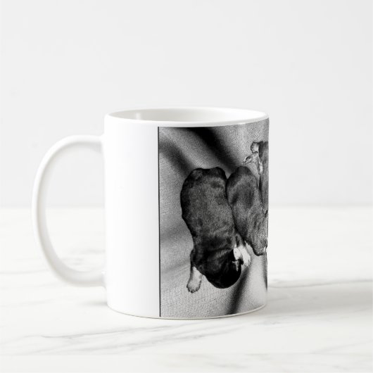 slaaphoofdrottweiler-puppies koffiemok (Links)