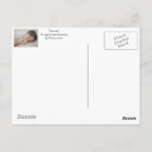 slaapje dat schattige beagle puppy maakt briefkaart (Achterkant)