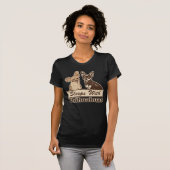 Slaapjes met Chihuahuas Dark T-shirt (Voorkant volledig)