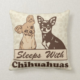 Slaapjes met Chihuahuas Kussen