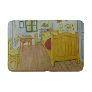 Slaapkamer in Arles, Olie Schilderij, Vincent Van  Badmat