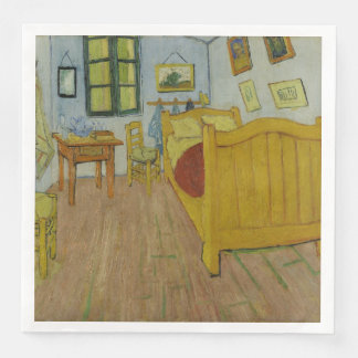 Slaapkamer in Arles, Olie Schilderij, Vincent Van  Servet