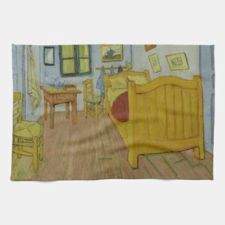 Slaapkamer in Arles, olieverfschilderij, Vincent V Theedoek
