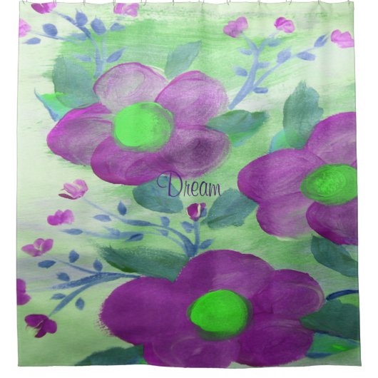 slaapkamerinrichting douchegordijn (Voorkant)