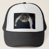Slaapkat op schouder Foto Cat Lover Trucker Pet (Voorkant)