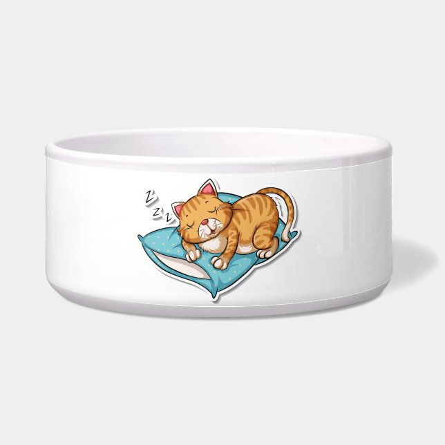 Slaapkat Voerbakje (Voorkant)