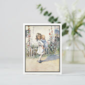  slaapkind door Honor C. Appleton Briefkaart (Staand voorkant)