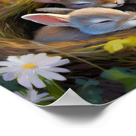 Slaapkonijnen 1 poster (Hoek)