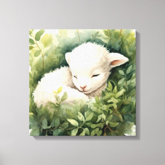 Slaaplamp Canvas Afdruk (Voorkant)