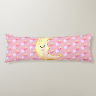 Slaapmaan, vallende sterren Body Pillow Lichaamskussen
