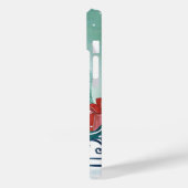 Slaapmeisje met kerstklep Iphone 6 plus hoesje (Achterkant / Links)