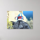 slaappedeslag doek omwikkeld canvas afdruk (Voorkant)