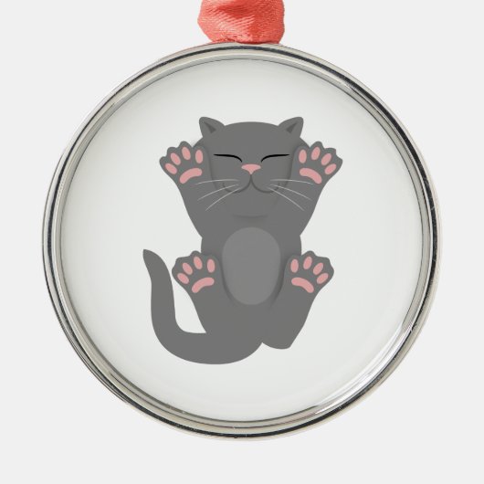 slaappel metalen ornament (Voorkant)