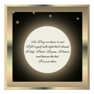 Slaapruimte Perfect Poster