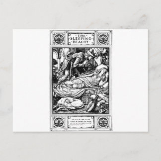 slaapschoonheid briefkaart